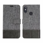 Funda Xiaomi Redmi Note 5 Muxma Efecto Tela y Cuero