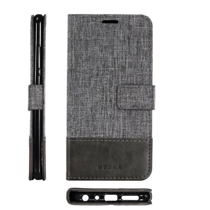 Funda Xiaomi Redmi Note 5 Muxma Efecto Tela y Cuero