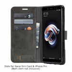 Funda Xiaomi Redmi Note 5 Muxma Efecto Tela y Cuero