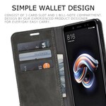 Funda Xiaomi Redmi Note 5 Muxma Efecto Tela y Cuero