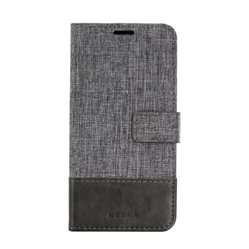 Funda Xiaomi Redmi Note 5 Muxma Efecto Tela y Cuero
