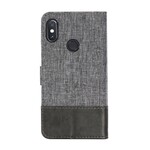 Funda Xiaomi Redmi Note 5 Muxma Efecto Tela y Cuero