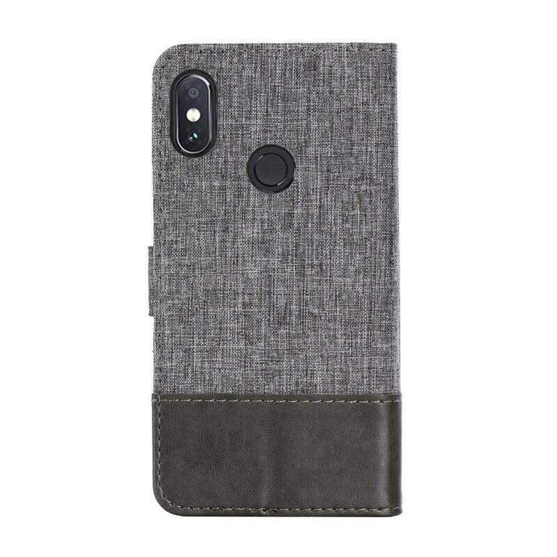 Funda Xiaomi Redmi Note 5 Muxma Efecto Tela y Cuero
