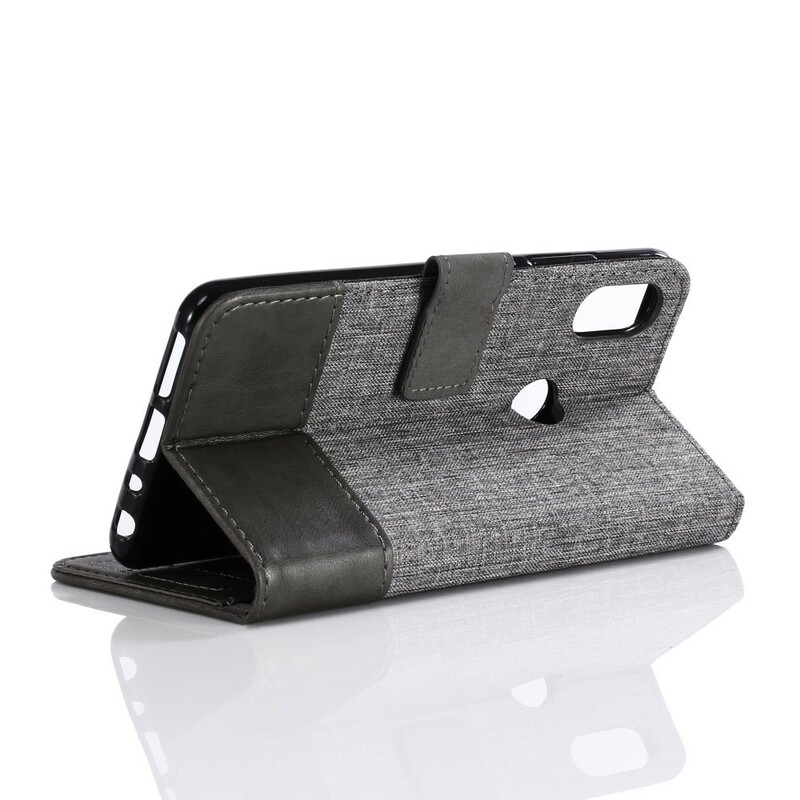 Funda Xiaomi Redmi Note 5 Muxma Efecto Tela y Cuero