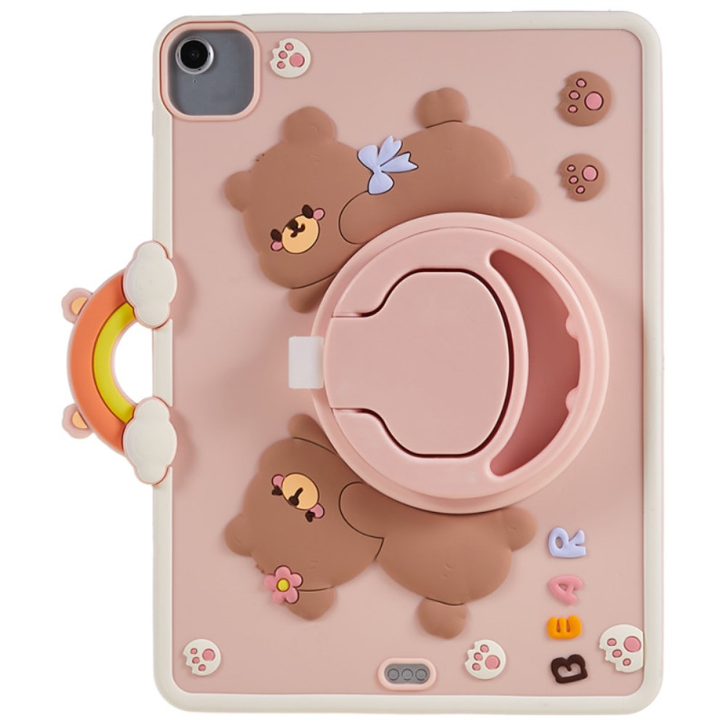 Funda iPad Air 11 (2024)/Air (2022) (2020)/ Pro 11 Design Bear Ring Stand