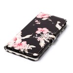 Xiaomi Redmi Note 5 Funda Flores Rosa