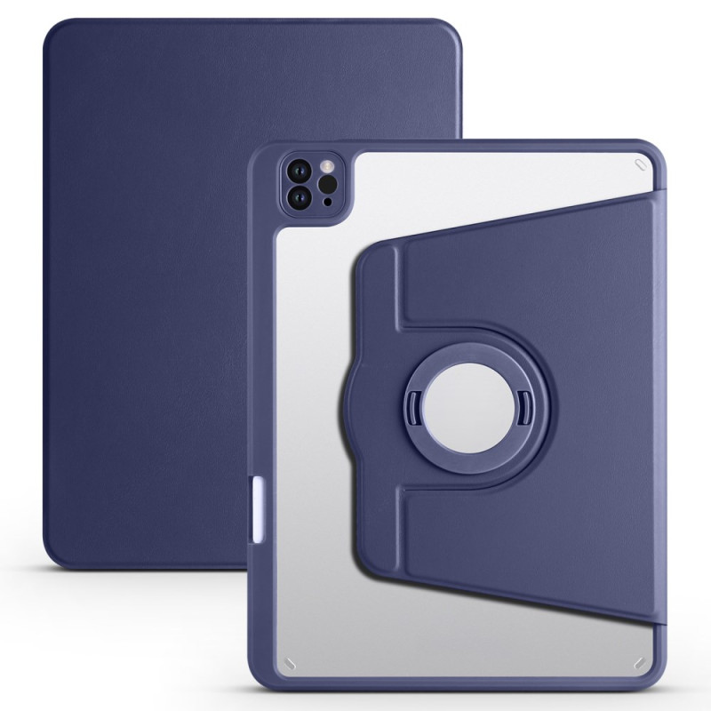 iPad Air 11 (2025) (2024)/Air (2022) (2020)/ Pro 11 Funda Efecto Piel Soporte Giratorio