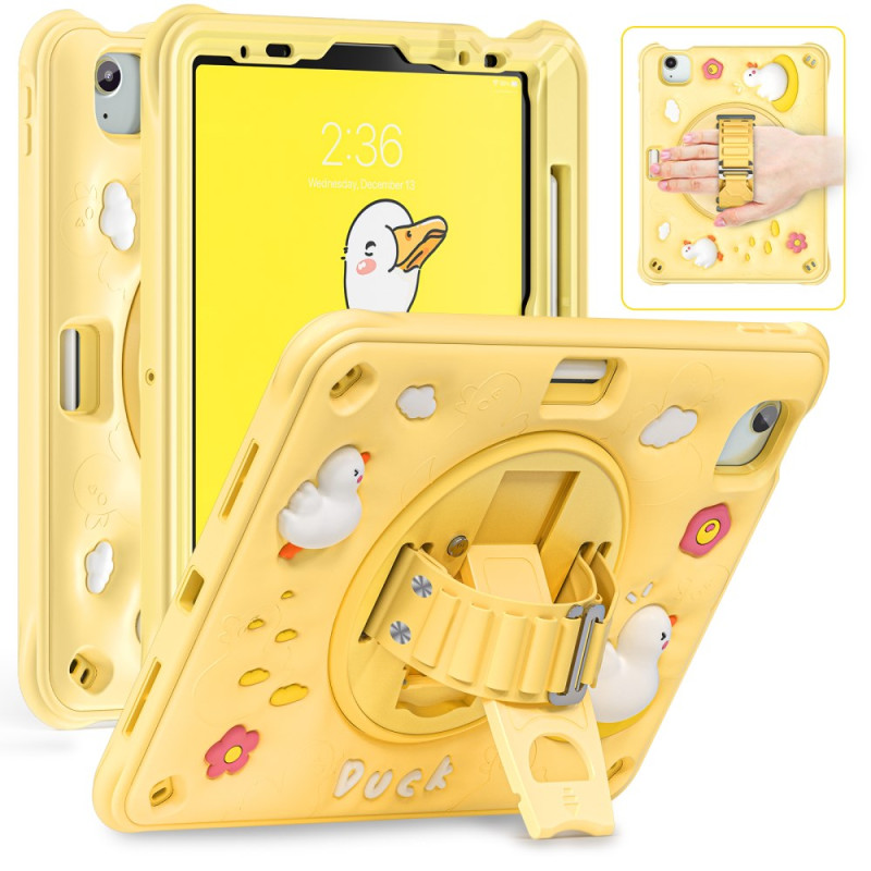 Funda iPad Air 11 (2024)/Air (2022) (2020)/ Pro 11 Colgante
 y soporte Bird para niños