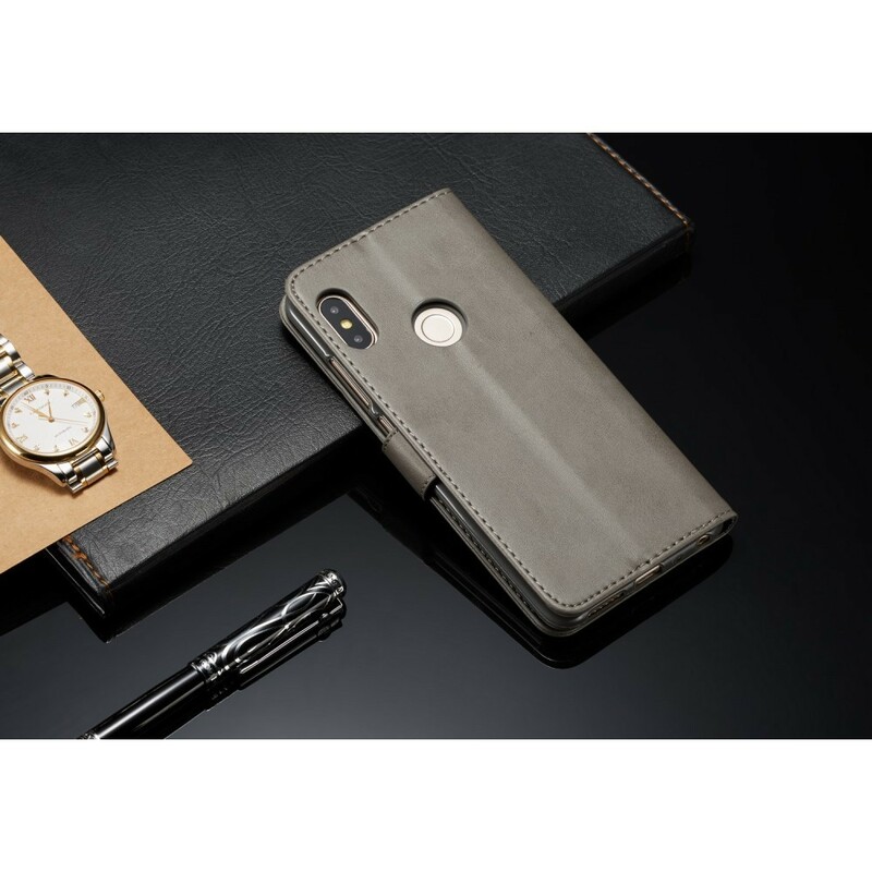 Funda Xiaomi Redmi Note 5 LC.IMEEKE Efecto piel