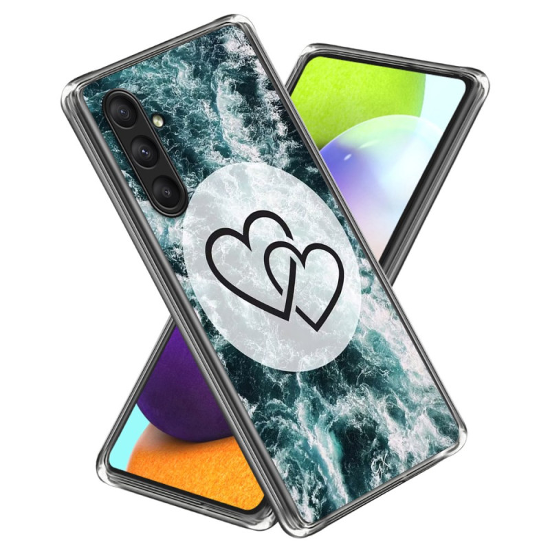 Funda Samsung Galaxy A24 4G Diseño Corazones