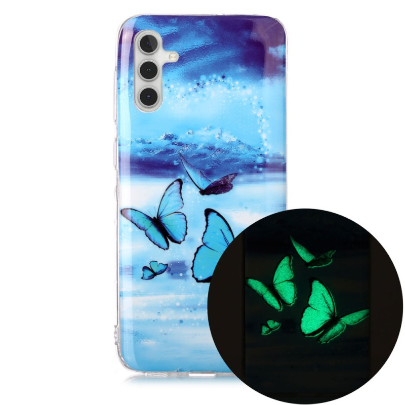 Funda Mariposas Luminosas Samsung Galaxy A24 4G