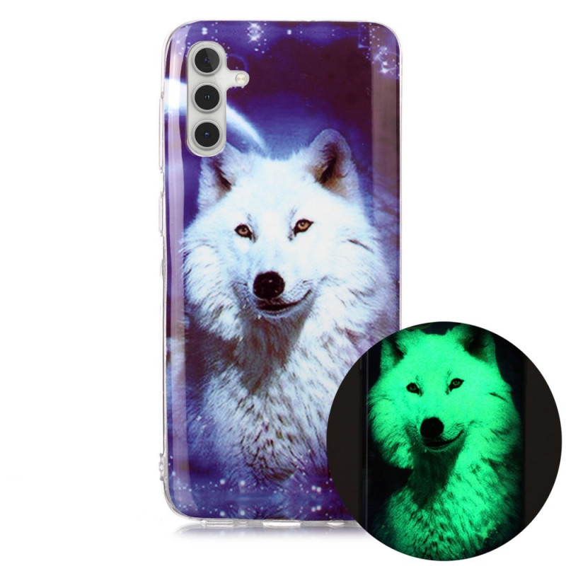 Funda Samsung Galaxy A24 4G Luminous Starry Sky Wolf