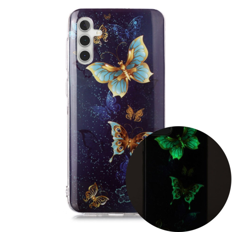 Funda Samsung Galaxy A24 4G Mariposas Luminosas de Colores