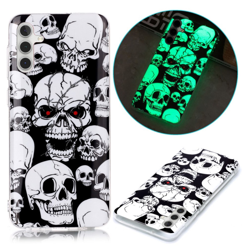 Funda luminosa calaveras Samsung Galaxy A24 4G