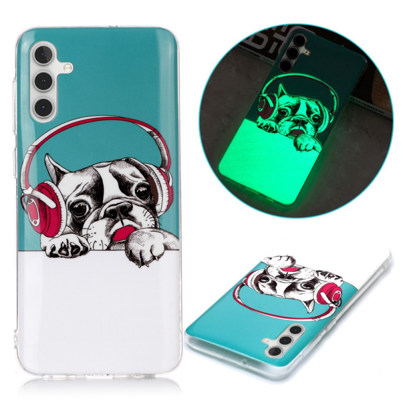 Funda Luminosa para Perro Samsung Galaxy A24 4G