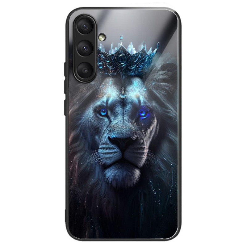 Funda de cristal templado Samsung Galaxy A24 4G Blue Lion