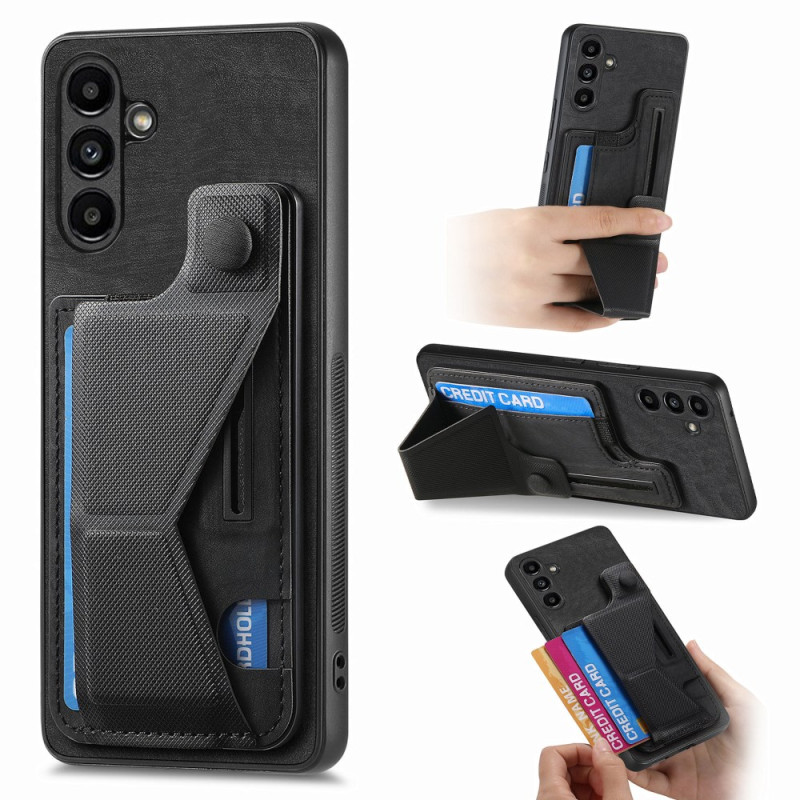 Samsung Galaxy A24 4G Funda Retro Tarjetero y Soporte