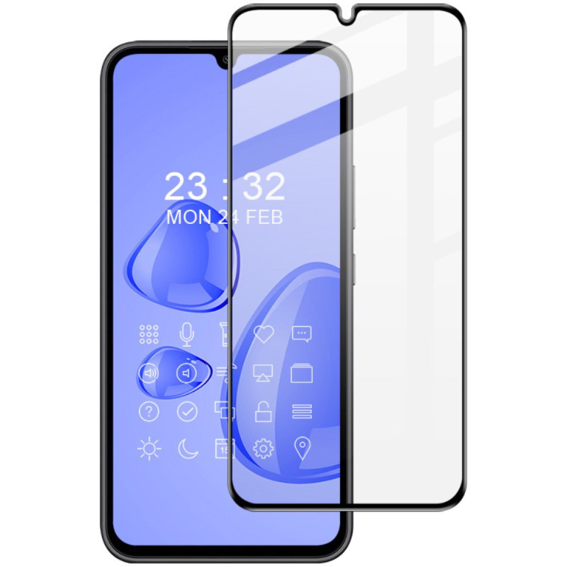 Protector de pantalla integral de cristal templado
 para Samsung Galaxy A24 4G