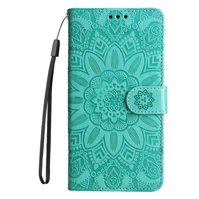 Funda de cordón con estampado de girasol para OnePlus Nord 4