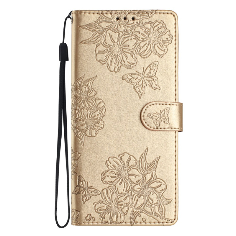 Funda OnePlus Nord 4 Lanyard Diseño Floral