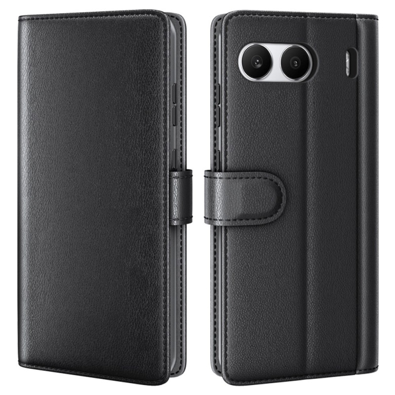 Funda de piel auténtica para OnePlus Nord 4