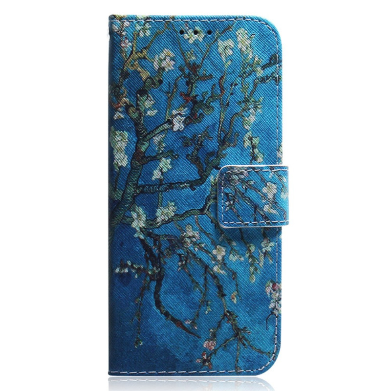 Funda Nokia C32 Apricot Flowers