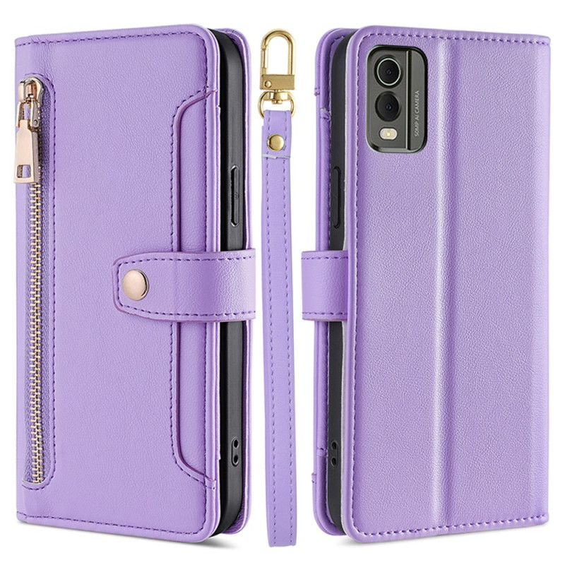 Cartera Nokia C32 con colgante
 y bandolera