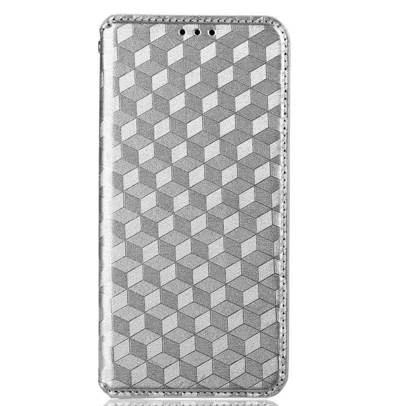 Flip Cover Nokia C32 Diamond pattern