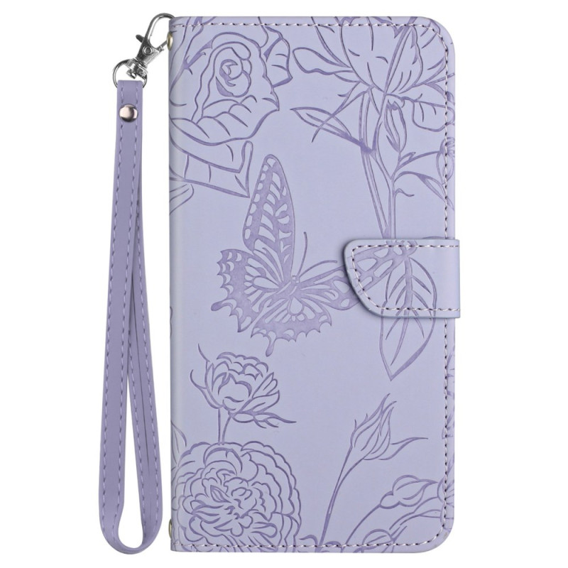 Oppo Reno 12F 5G Colgante
 Funda Estampado Mariposa