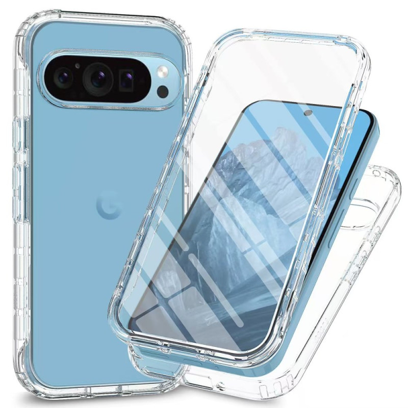 Funda protectora integral y película protectora de pantalla para Google Pixel 9 / Pixel 9 Pro