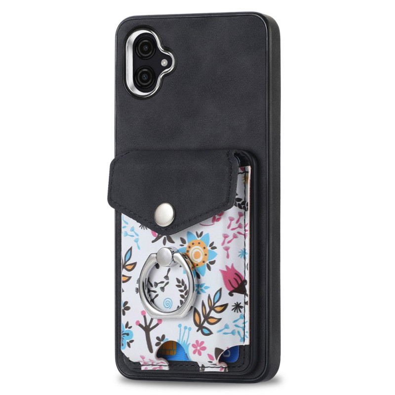 Funda magnética para tarjeta Samsung Galaxy A05 4G con anillo giratorio