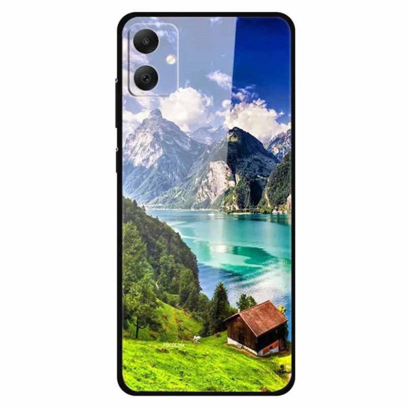 Samsung Galaxy A05 Funda de cristal templado Green Hills