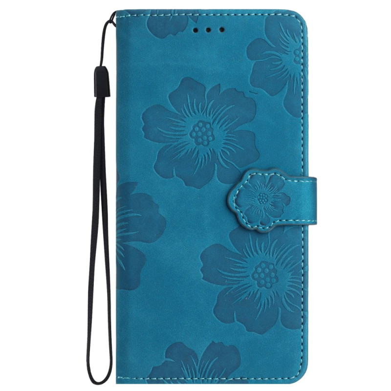 Funda Samsung Galaxy A05 Floral con Colgante
