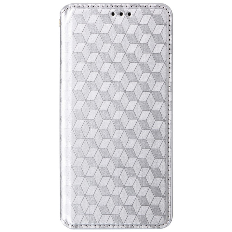 Flip Cover Motorola Edge 50 Neo Cubes 3D