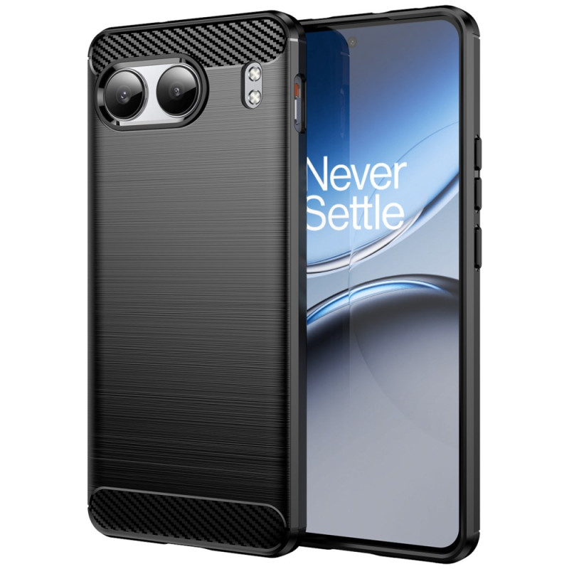 Funda de fibra de carbono cepillada para OnePlus Nord 4