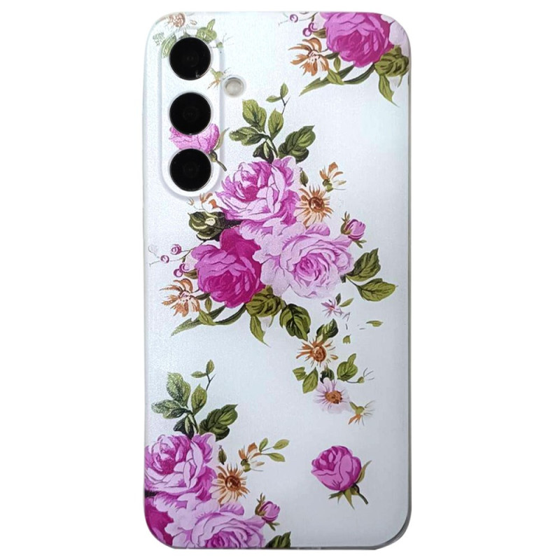 Galaxy A16 4G / 5G Funda Elegante Diseño Floral