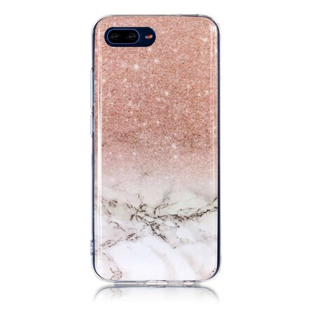 Funda de mármol brillante para el Honor 10