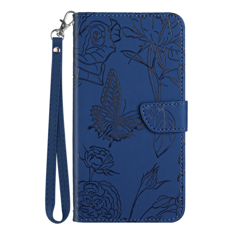 Samsung Galaxy A16 4G / 5G Colgante
 Funda con estampado de mariposa