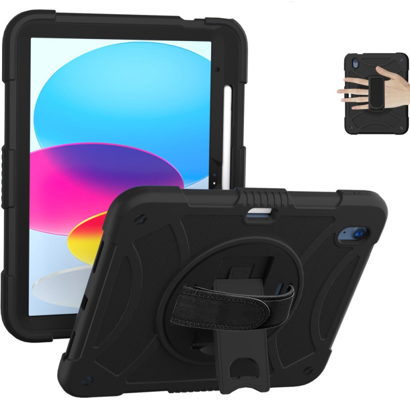 Funda para iPad 10.9 (2022) con soporte robusto y soporte para stylus