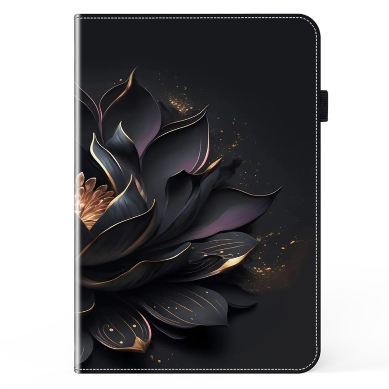 Xiaomi Redmi Pad SE 8.7 Funda Flor Negra