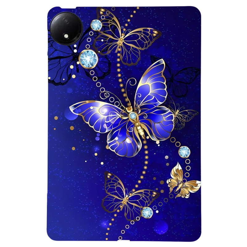 Xiaomi Redmi Pad SE 8.7 4G Funda Mariposas Azul