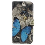 Funda Samsung Galaxy J6 Butterfly Azul