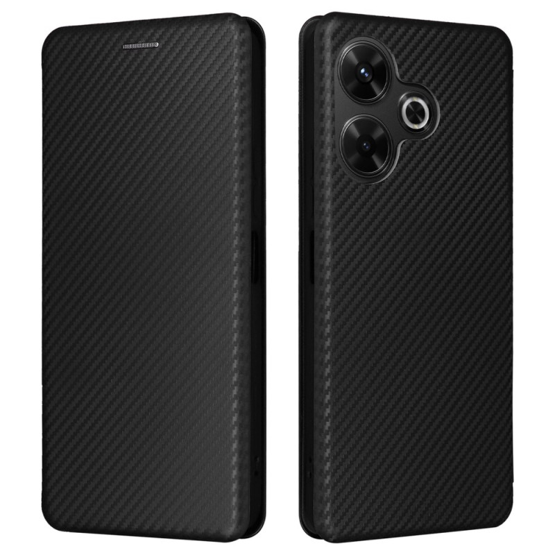 Flip Cover Xiaomi Redmi 13 4G / 13 5G Fibra de Carbono