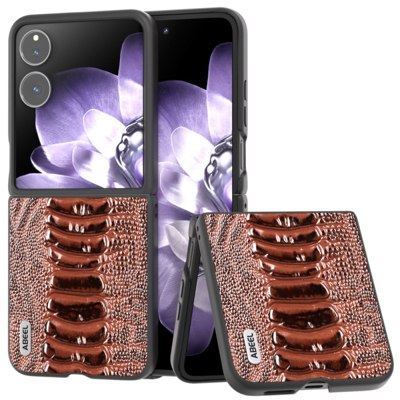 Xiaomi Mix Flip Funda de Piel Textura Cocodrilo ABEEL