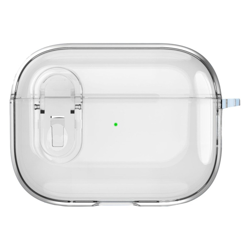 AirPods Pro 2 Estuche de color transparente con mosquetón