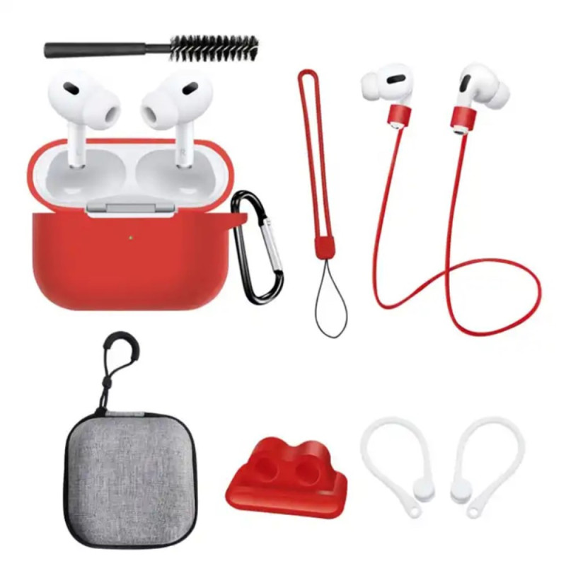 Kit de protección y accesorios de los AirPods Pro 2