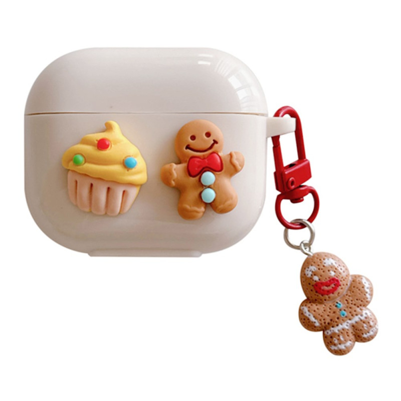 Estuche AirPods Pro Colgante Gingerbread Man