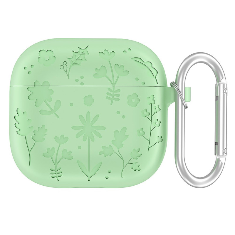 AirPods 3 Funda
 Patrón floral y mosquetón