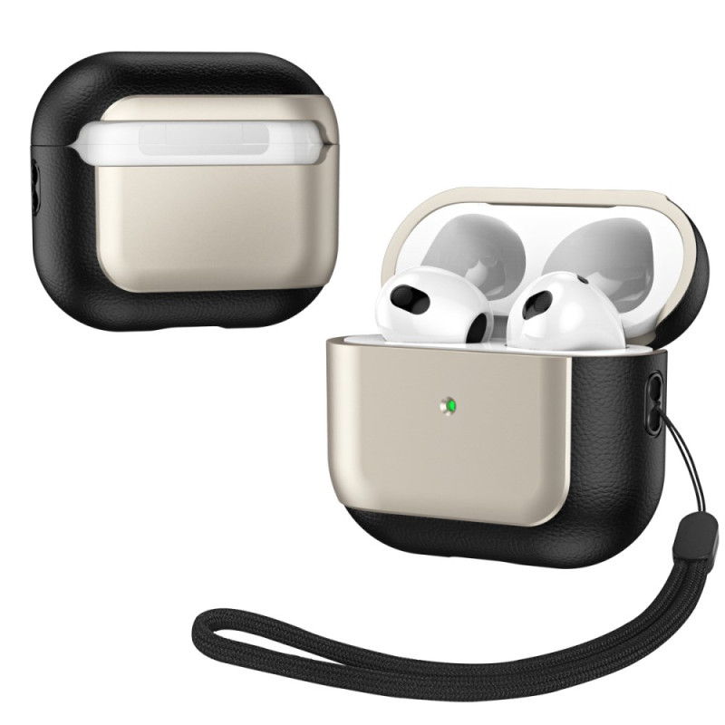 AirPods 3 Estuche Efecto Metal