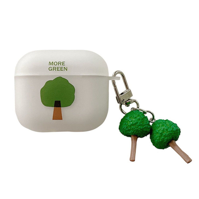 Diseño de los AirPods 3 en forma de árbol